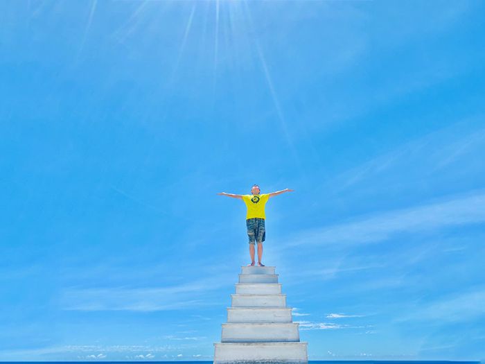 天空之鏡可以自己拍嗎